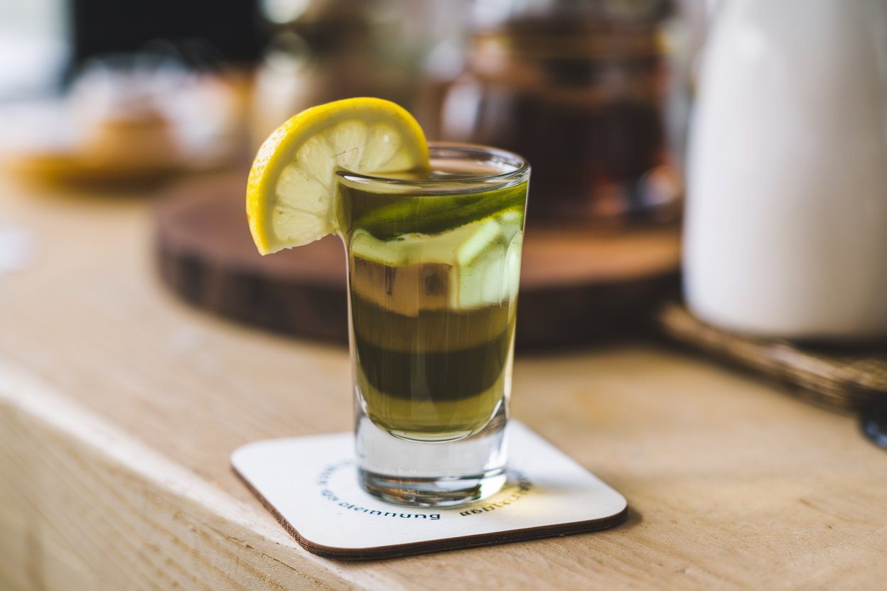 Do green tea shots get you drunk?