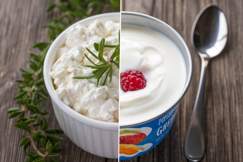 Is cottage cheese healthier than yogurt?