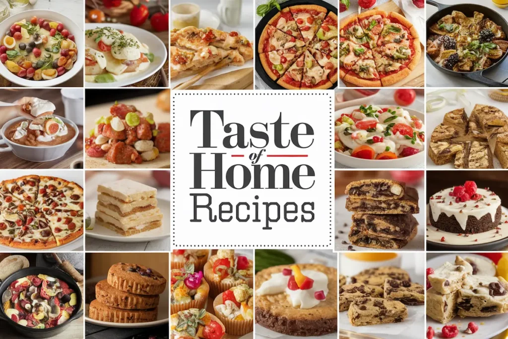 taste of home recipes