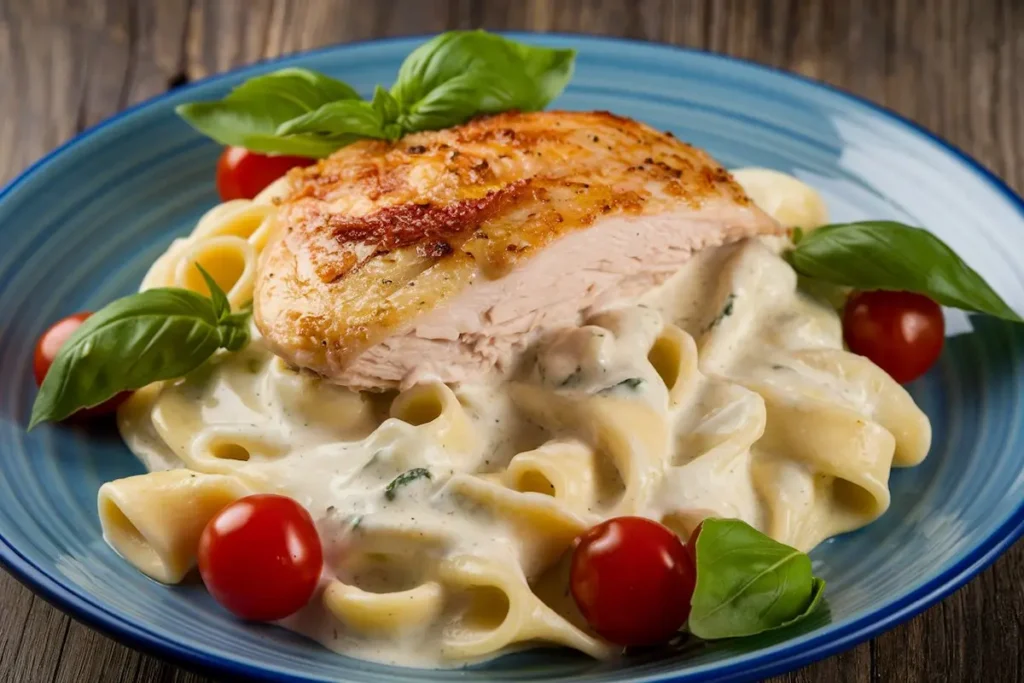 What Is Chicken Alfredo Made Of?