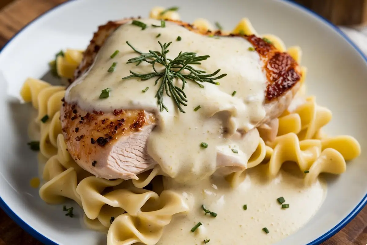 What Is Chicken Alfredo Made Of?