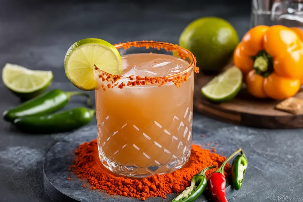 What is a Spicy Margarita Made Of?