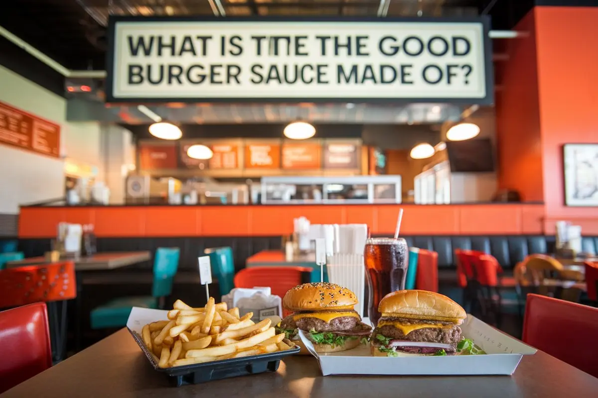 What is the good burger sauce made of?