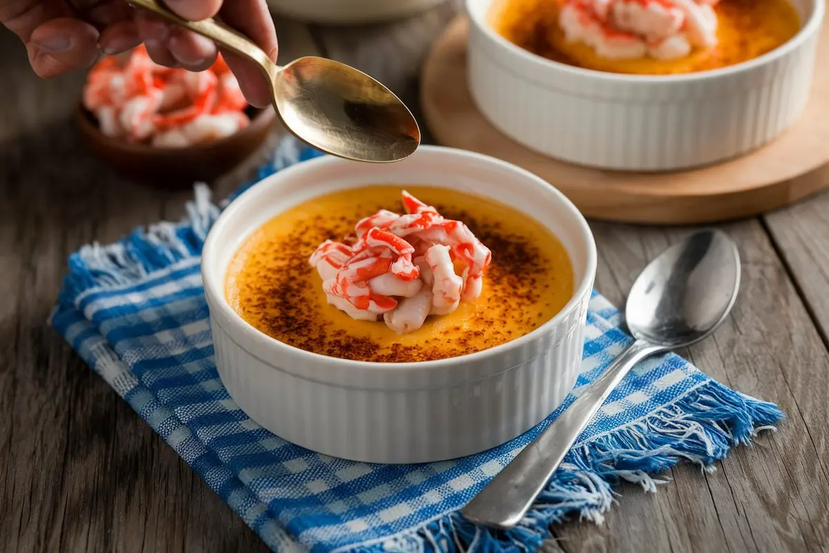 crab brulee recipe