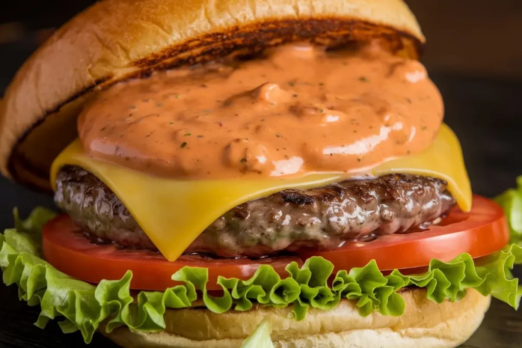 what is burger sauce made of?